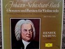 SZERYNG Bach Solo Violin Son. / Partitas DGG TULIP 2 LPs NM FIRST PRESS.