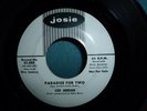 LOU JORDAN paradise for two / close your eyes PROMO 45 JOSIE POPCORN ORIG. 1961