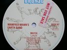 MANFRED MANN'S EARTH BAND Watch LP Rare UK Factory Sample 1978 + Inner EX/EX