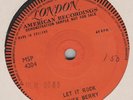 Chuck Berry Let it rock London HL 9069 EX 2 1 sided Demos