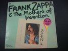 FRANK ZAPPA & THE MOTHERS OF INVENTION TRANSPARENCY LP RECORD VG++ UK
