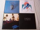 THE EAGLES ALBUMS X 4 - ON THE BORDER / HITS / HOTEL CALIFORNIA / LONG RUN