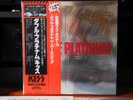 KISS DOUBLE PLATINUM JAPAN orig OBI+All Inserts Simmons Paul Stanley Frehley