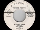 ROCKABILLY-PROMO -ELVIS PRESLEY-RCA-MYSTERY TRAIN/I FORGOT TO REMEMBER TO FORGET