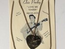 ELVIS PRESLEY - WONDERFUL AND RARE LOVE ME TENDER NECKLACE-GOLD VERSION