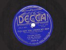 74e.  Victor Young Orch. - I've Got You Under My Skin & What is Love-Decca 15034