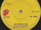 ROLLING STONES - Ain't Too Proud To Beg -  INDIA prs. 45