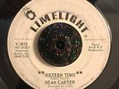 MOD POPCORN ROCKABILLY 45 Dean Carter-Sixteen Tons HEAR IT