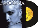 MADONNA OPEN YOUR HEART WHITE HEAT UNIQUE COVER 45PRM SINGLE WITH BOOKLET POSTER