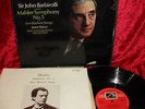 1969 UK EXC+ ASD 2518-9 1ST CPS 2LP STEREO MAHLER SYMPHONY 5 BARBIROLLI