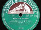 Django REINHARDT with Stephane GRAPPELLY MINOR's SWING 78 rpm
