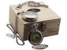 JIMI HENDRIX POCKET WATCH and GLASS GUITAR Keyring LUXURY COLLECTORS GIFT SET