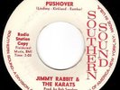 MOD TEXAS GARAGE 45 - JIMMY RABBIT & THE KARATS - PUSHOVER - HEAR