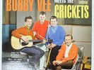 BOBBY VEE Meets The Crickets LP Vinyl 1963 Liberty LST-7228 NEAR MINT K-569