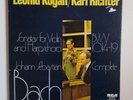 Bach Sonatas for Violin & Harpsichord Leonid Kogan Richter 2 LP box SER 5679/80
