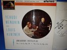  HMV ASD 474 *TEST PRESSING* MENUHIN KENTNER *BRAHMS VIOLIN SONATA NO. 2