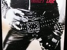 MOTLEY CRUE TOO FAST FOR LOVE LEATHUR RECORDS LR/1281-2 LP  LYRIC SHEET