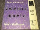 JOHN COLTRANE COSMIC MUSIC CRS 5000  ORIGINAL LP - GATEFOLD ALICE