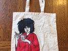 Siouxsie Sioux eating Chinese Food / Siouxsie & the Banshees Record Bag - Goth