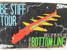 STIFF RECORDS Wreckless Eric Concert Poster 1978 Be-Stiff Tour Bottom-Line