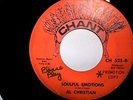 AL CHRISTIAN - Soulful Emotions / He'll Have To Go (Rare Soul Funk 45) Chant
