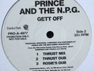 PRINCE AND THE NPG GET OFF PROMO 12