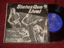 STATUS QUO - LIVE , SOUTH AFRICA 7'' EP VERTIGO PROG PSYCH HARD ROLL OVER LAY