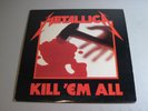 Metallica-Kill 'Em All- LP 1983 Megaforce Records MRI 069