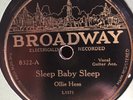 OLLIE HESS BROADWAY 8322 COUNTRY 78 RPM E PARAMOUNT