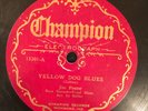 Champion 15301 SAM COLLINS Yellow Dog VV+ hc 78 rpm 4-5 known DELTA BLUES 1927