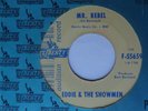 1963 Surf Instrumental 45 EDDIE & THE SHOWMEN Mr. Rebel / Movin’ dj promo EX