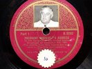 PRESIDENT ROOSEVELT DECLARATION OF WAR SPEECH 1941 ON PICTURE LABEL HMV 78