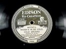 Losey's Instrumental Quartet 78/RPM- Edison- Massa's In De Cold Cold Ground