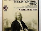 CHARLES ROSEN - JS BACH the last keyboard works ODYSSEY 3xLPs box EX+