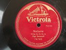 OLGA SAMAROFF Nocturne (Grieg Op 54 No 4) VICTROLA 74785 E 12
