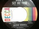 Jackie Verdell - Don't Set Me Free 45 Decca soul vg+