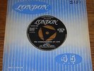 HARVEY THE MOONGLOWS   TEN COMMANDMENTS b/w MEAN BLUES   UK LONDON SILVER TRI 7