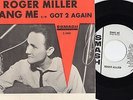 ROGER MILLER - Dang Me - NearMint Promo & Picture Sleeve
