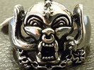 Edelstahl Schädel Ring a Tribute to 