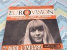 Rare Single Claude LOMBARD - Eenmaal kom je weer (Eurovision 68) Dutch Language