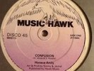 HORACE ANDY - Confusion. UK Music Hawk 12'. 1984 Roots Killer