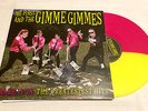 Me First And The Gimme Gimmes Rake It In Split Yellow Pink Vinyl LP NOFX OOP