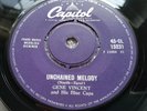 45-CL 15231 GENE VINCENT & HIS BLUE CAPS BRAND NEW BEAT/ UNCHAINED MELODY UK 7