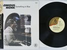 THELONIOUS MONK SOMETHING IN BLUE BLACK LION PA-7041 Japan OBI Vinyl LP
