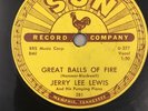 SUN 78 JERRY LEE LEWIS/ GREAT BALLS OF FIRE/YOU WIN AGAIN/ GOOD RECORD