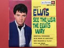 ELVIS PRESLEY-UBER UBER RARE SEE ELVIS THE USA WAY-MONO-NEW ZEALAND