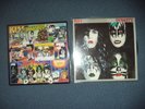 KISS UNMASKED & DYNASTY VINYL RECORD WITH POSTER VGC -
