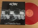 AC/DC ..LET THERE BE ROCK... RARE RED VINYLAUSTRALIAN  ISSUE ALBUM APLP 022