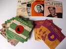 Johnnie Ray: 45 RPM  46 Records with original sleeves - Very Good to Excellent