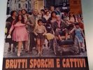 LP Brutti Sporchi e Cattivi  - Armando Trovajoli Colonna Sonora Vinile + Poster